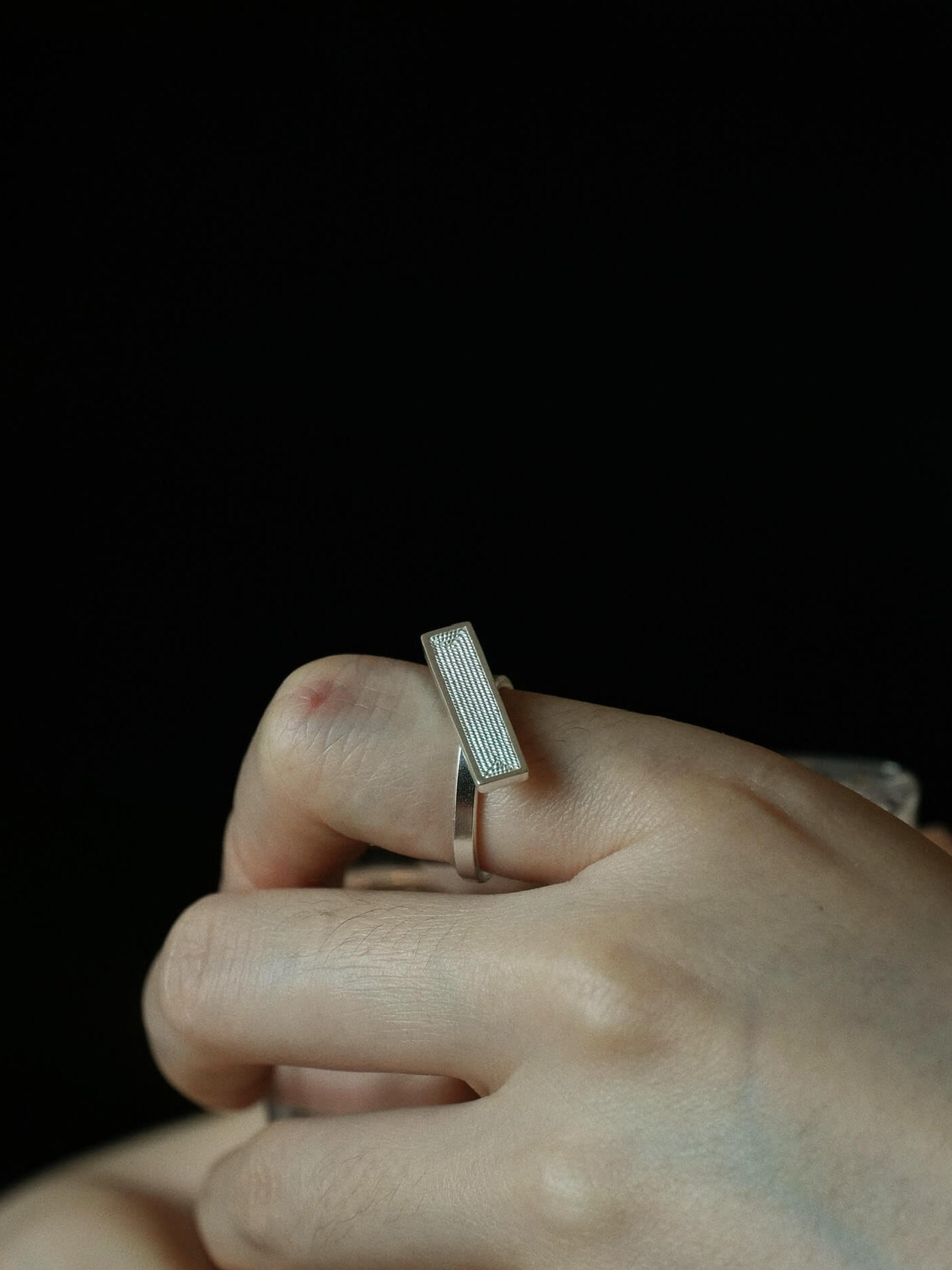 Scarpa-Inspired Architectural Filigree Ring