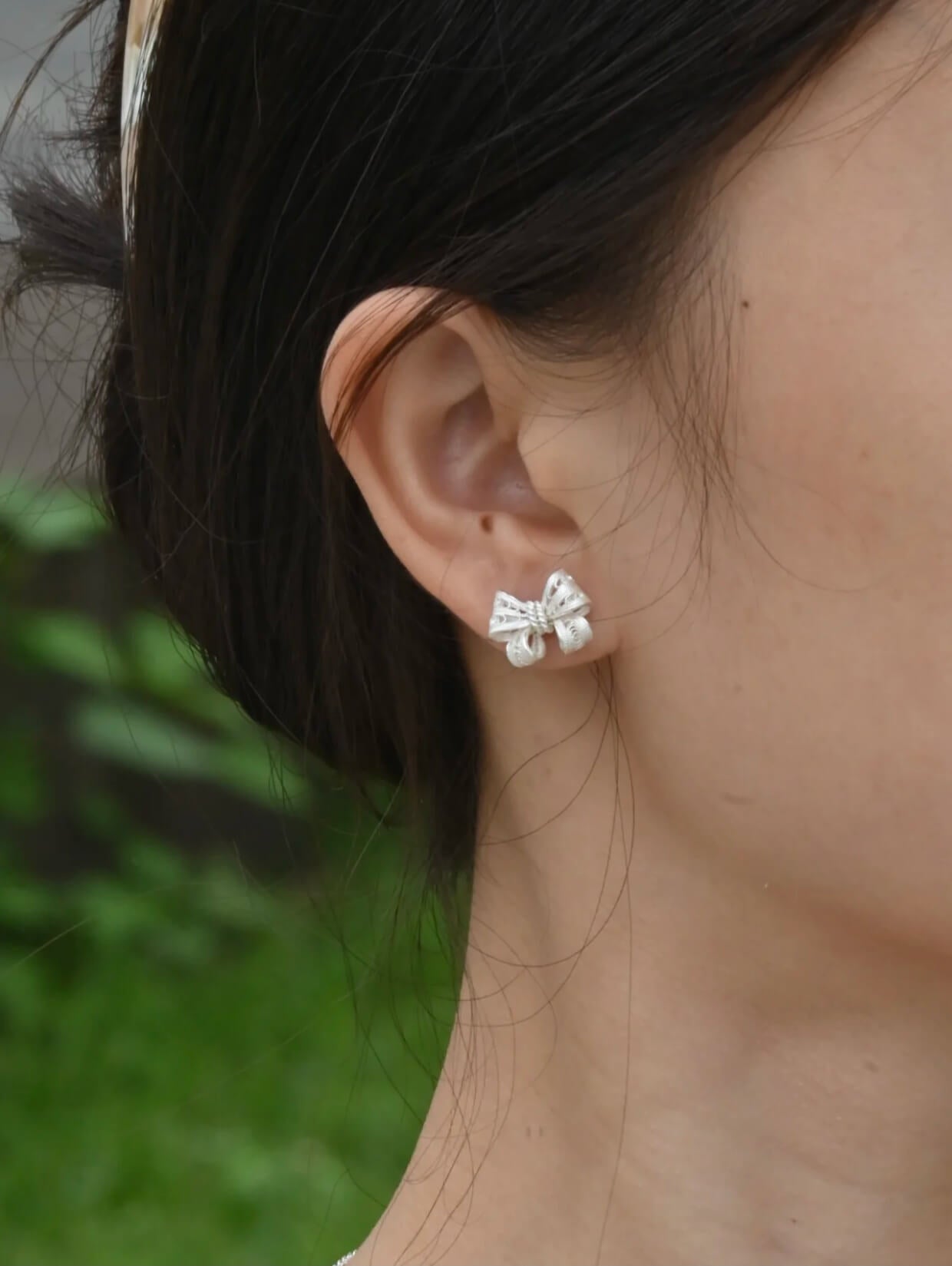 Bow Knot Stud Earrings