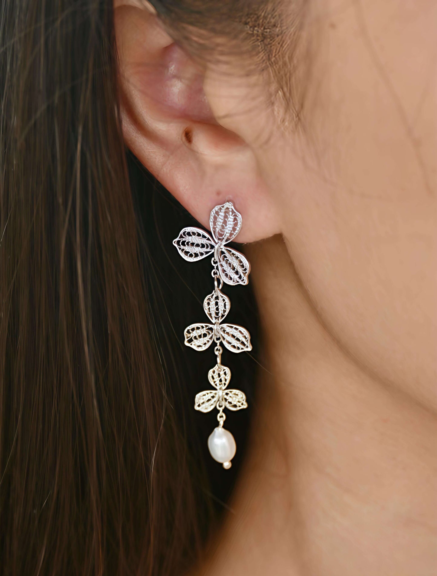 Blooming Filigree Earrings