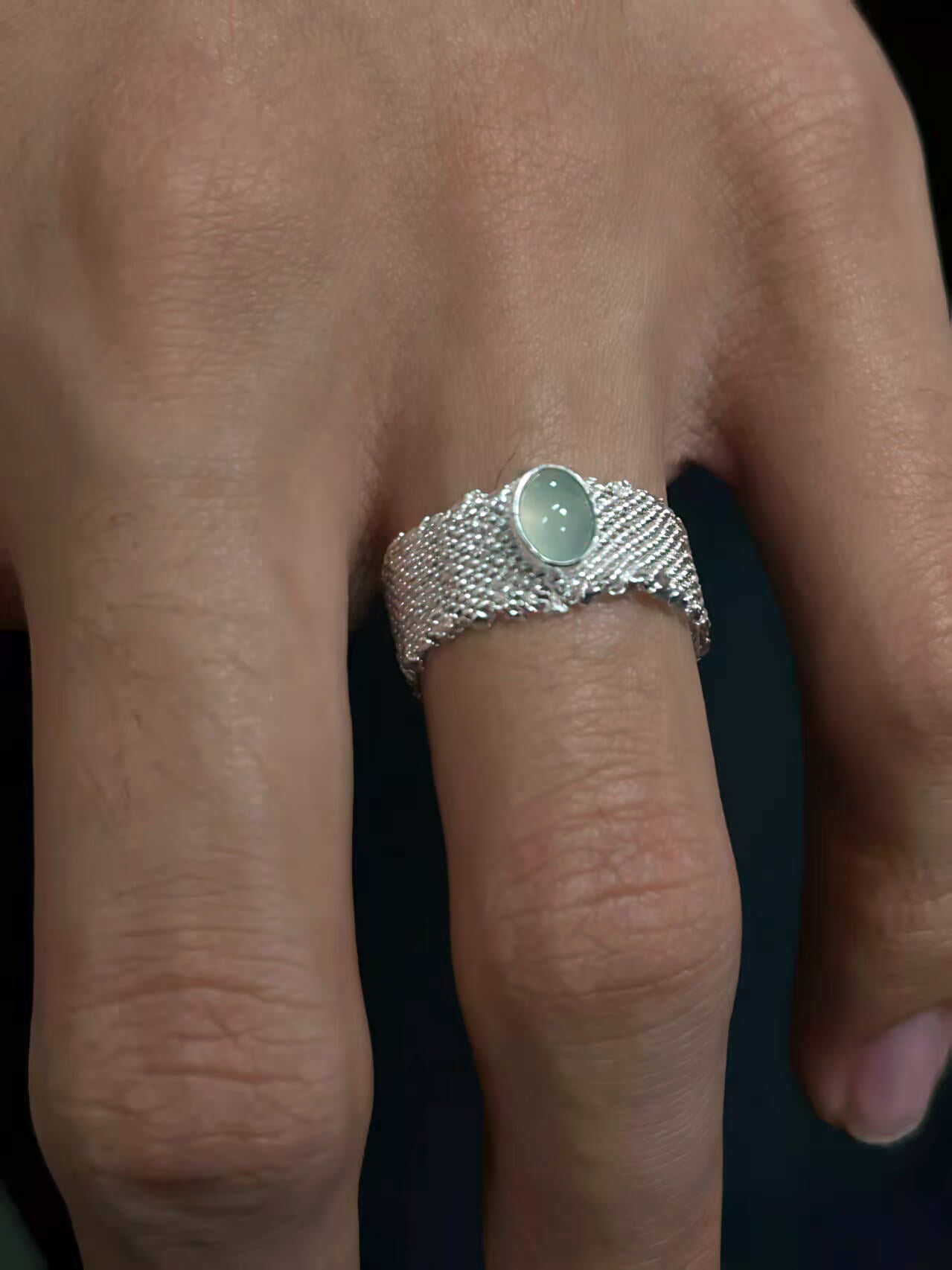 Eye of the Cosmos Filigree Ring