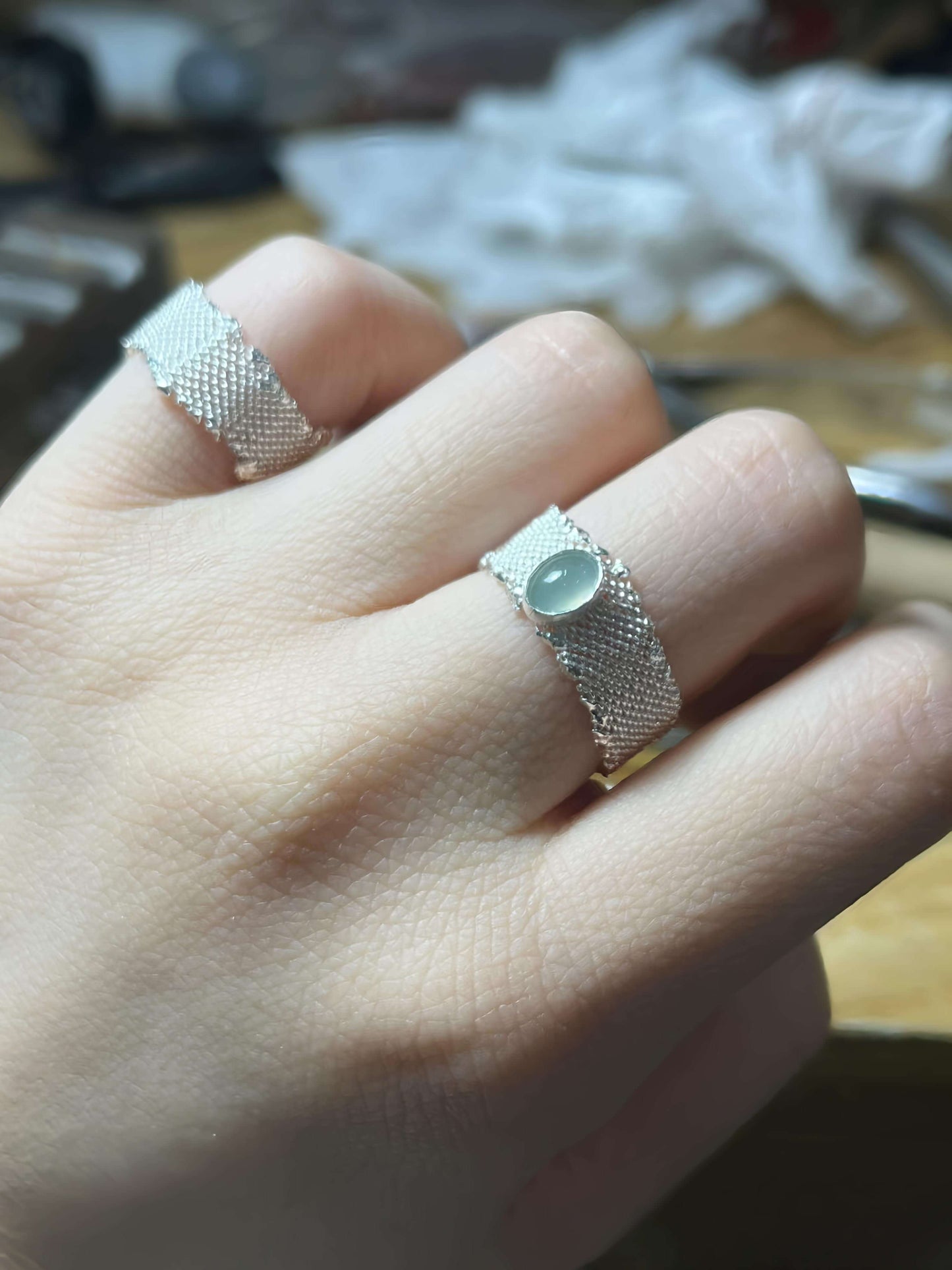 Eye of the Cosmos Filigree Ring