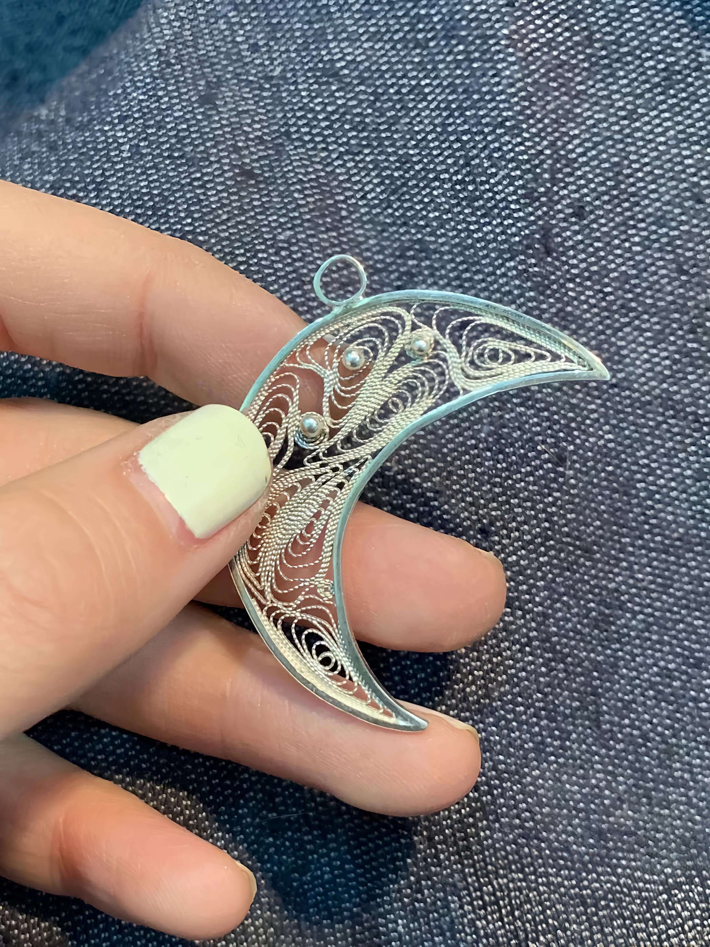 Dainty Moon Necklace