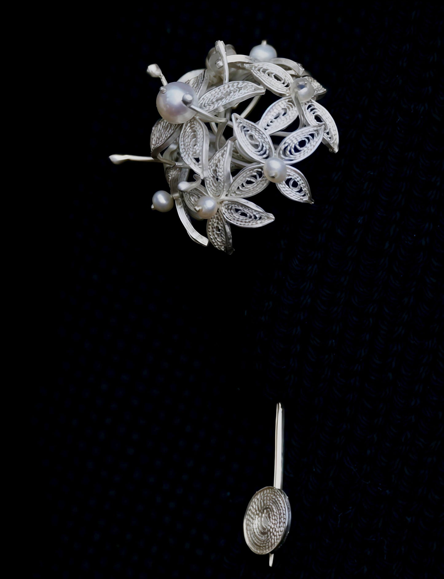 Handcrafted Filigree Brooch