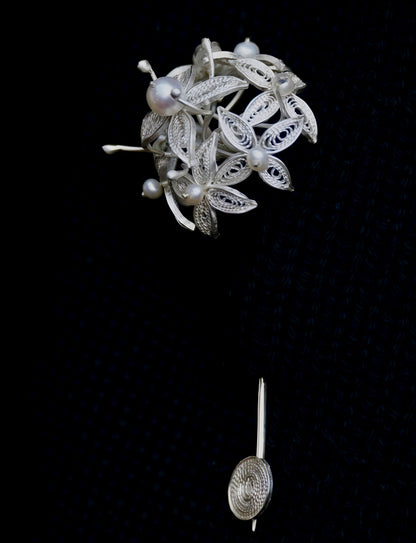Handcrafted Filigree Brooch