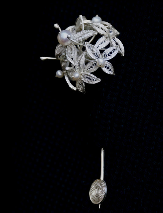Handcrafted Filigree Brooch
